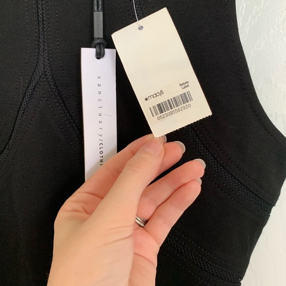 Sanctuary | NWT Little Black Dress Back Zipper - Picture 4 of 5